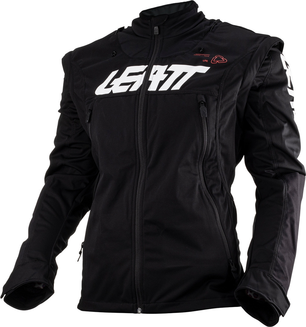 цена Куртка Leatt 4.5 Lite Водонепроницаемая для мотокросса, черная