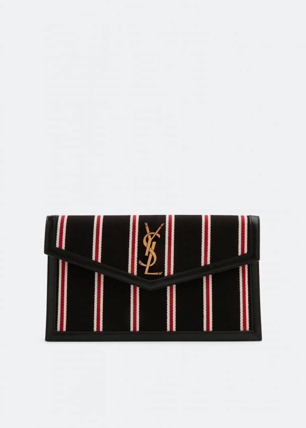 

Клатч SAINT LAURENT Uptown pouch, черный