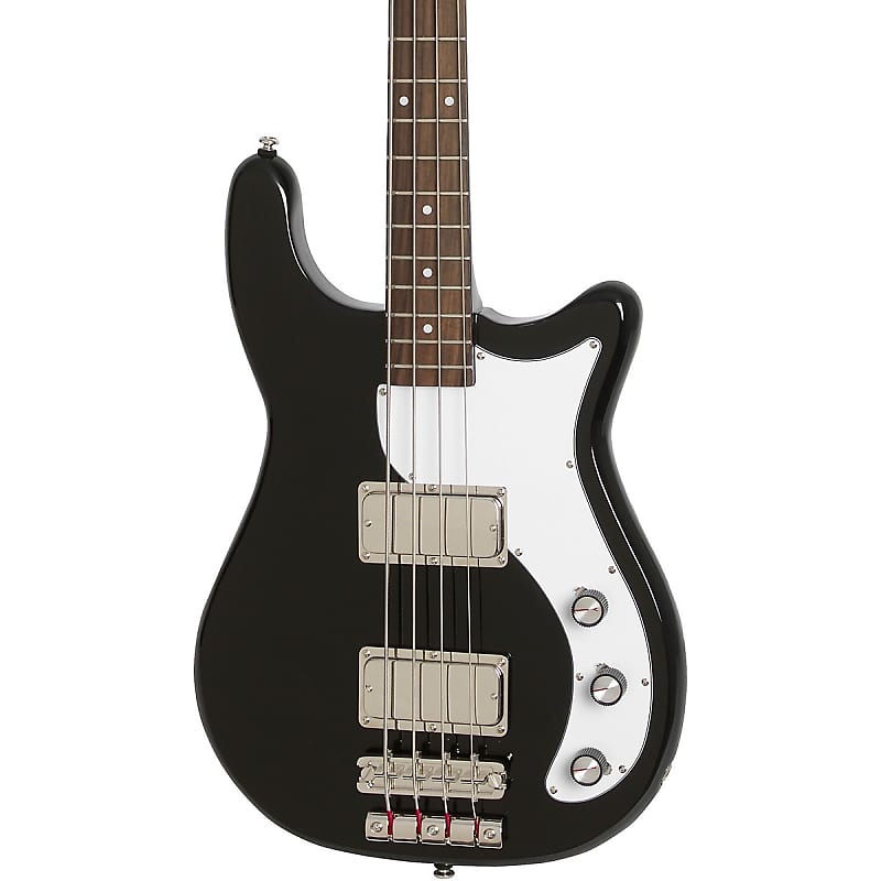 цена Бас-гитара Epiphone Embassy Bass, черный графит EBEMGPHNH1