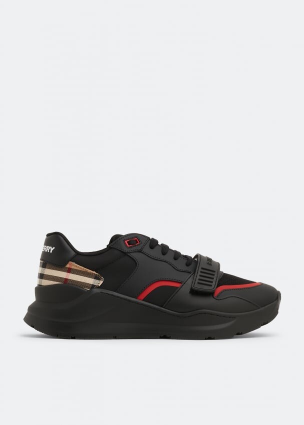 

Кроссовки BURBERRY Ramsey sneakers, черный