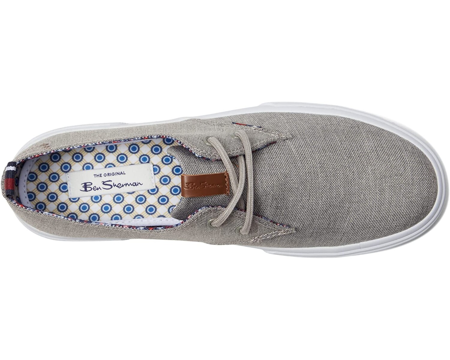 

Кроссовки Bradford Oxford Ben Sherman, серый