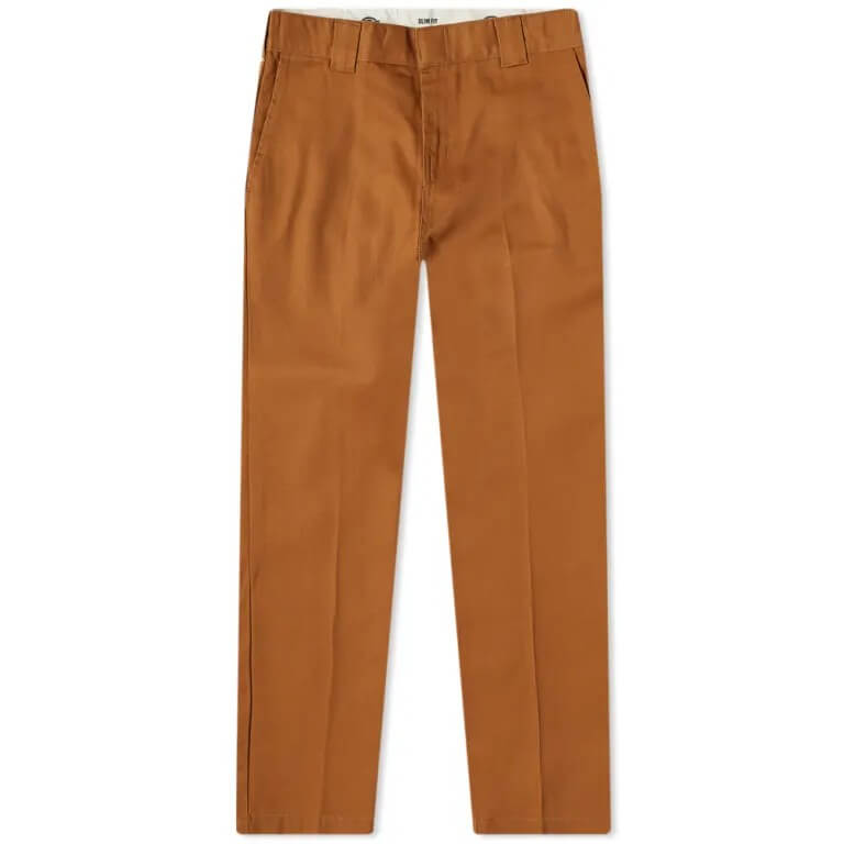 Брюки Dickies 872 Slim Fit Work Pant, коричневый брюки uniqlo wide fit work коричневый