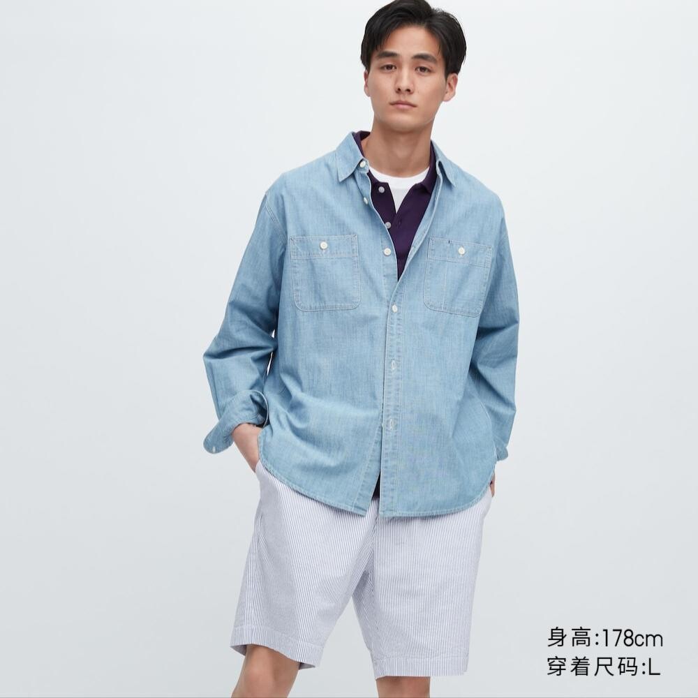 

Шорты Uniqlo, синий