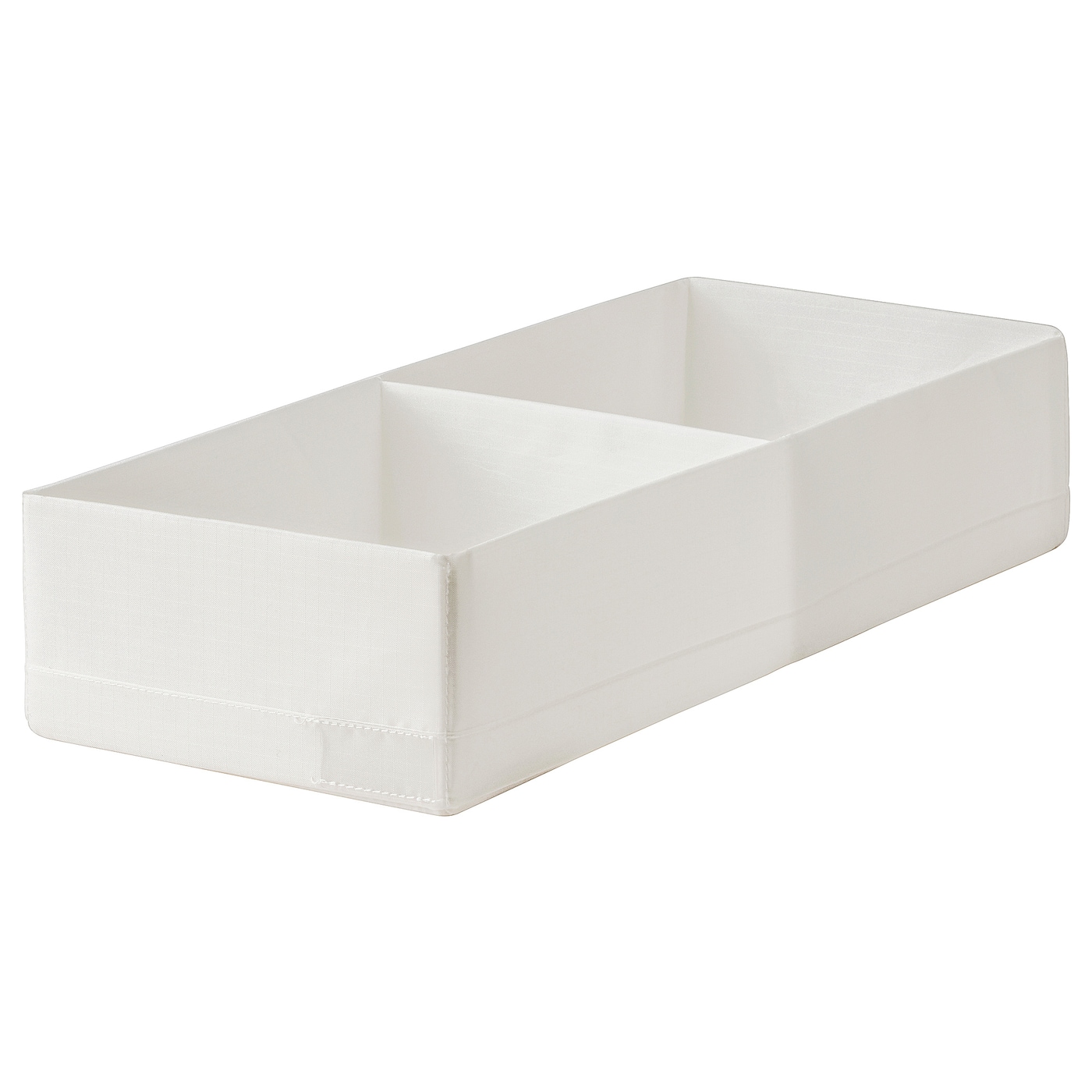 STUK СТУК Ящик с отделениями, белый, 20x51x10 см IKEA stuk стук органайзер белый 26x20x6 см ikea