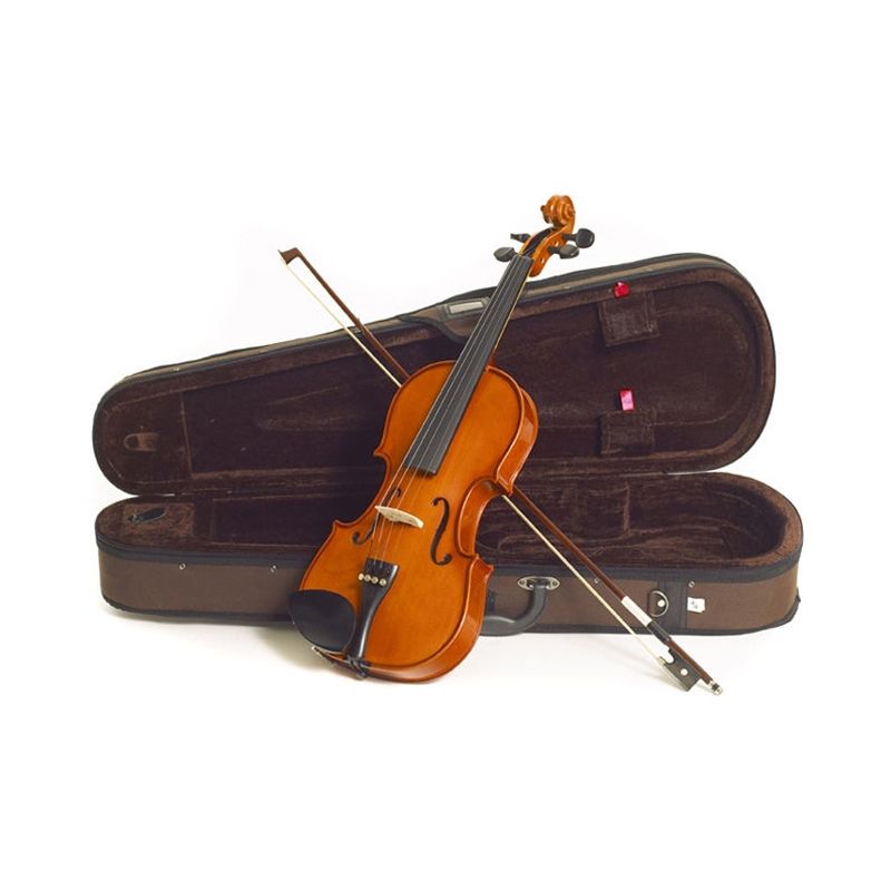 Скрипка Stentor 1018/F в футляре и деревянный смычок скрипка stentor 1400 g2 student 1 в футляре и деревянный смычок