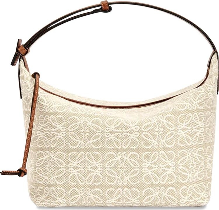 

Сумка Loewe Cubi Anagram Small Bag Ecru/Tan, загар