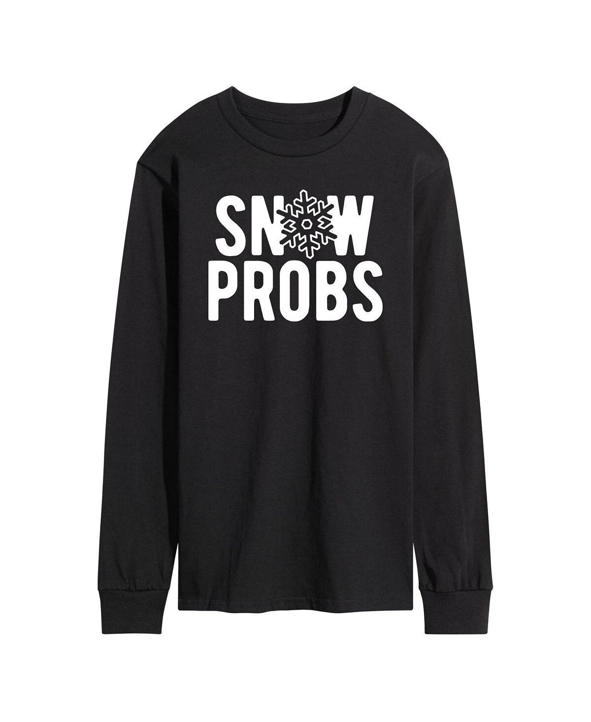 

Мужская футболка с длинным рукавом snow probs AIRWAVES, черный