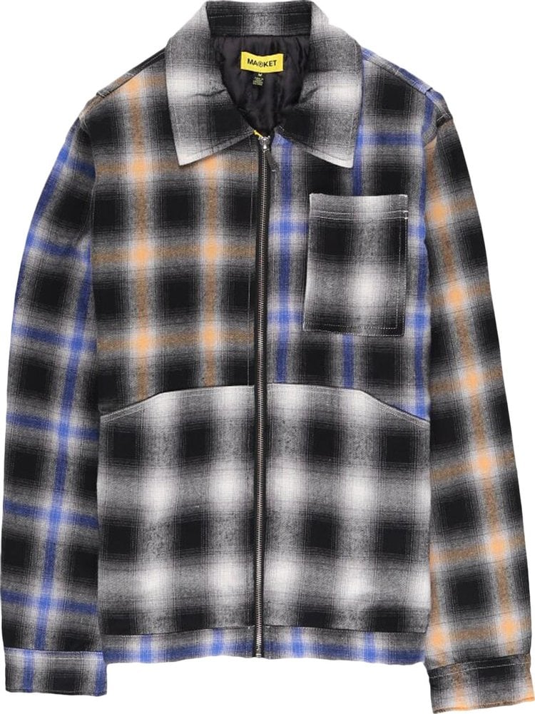 Куртка Market Nelson Jacket 'Multi-Plaid', разноцветный - фото