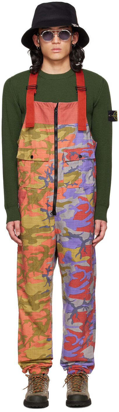 

Многоцветный комбинезон с камуфляжным принтом Heritage Stone Island