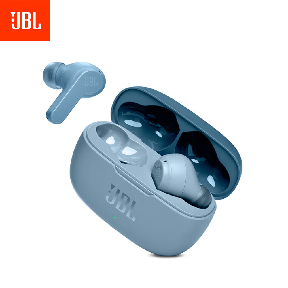 

Беспроводные наушники JBL true водонепроницаемые, голубой