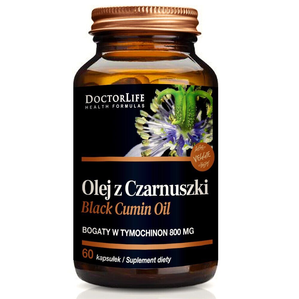 

Doctor Life Black Cumin Oil БАД масло черного тмина 1000мг, 60 капс./1 уп.