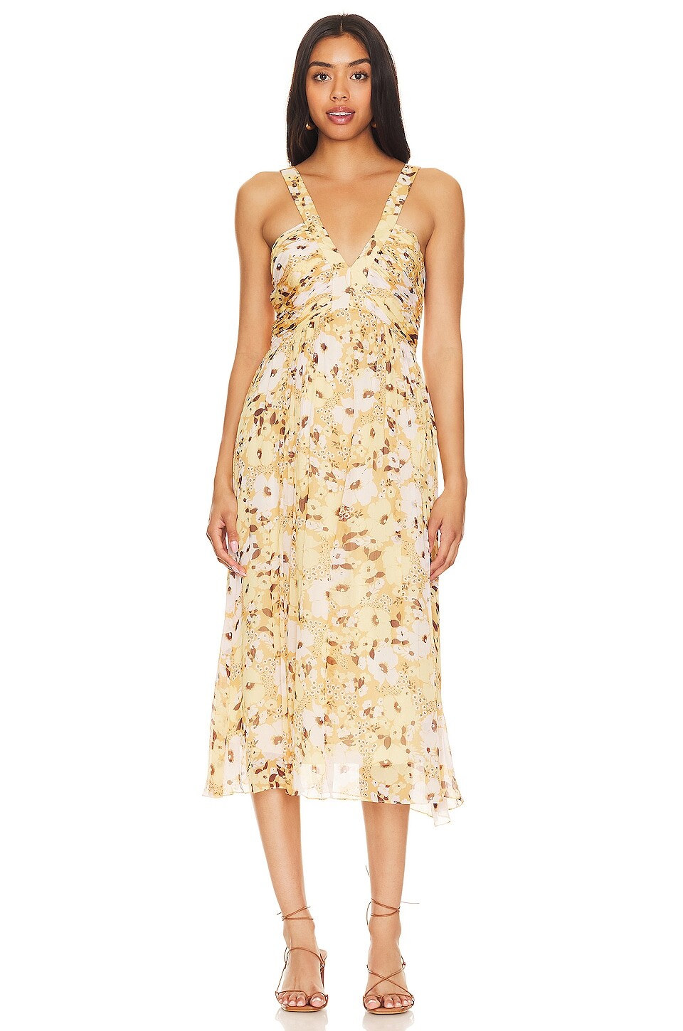 

Платье Joie Margot, цвет Amber Gold Multi