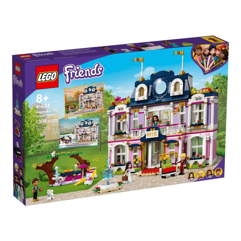 Конструктор LEGO Friends 41684 Гранд-отель Хартлейк Сити цена и фото