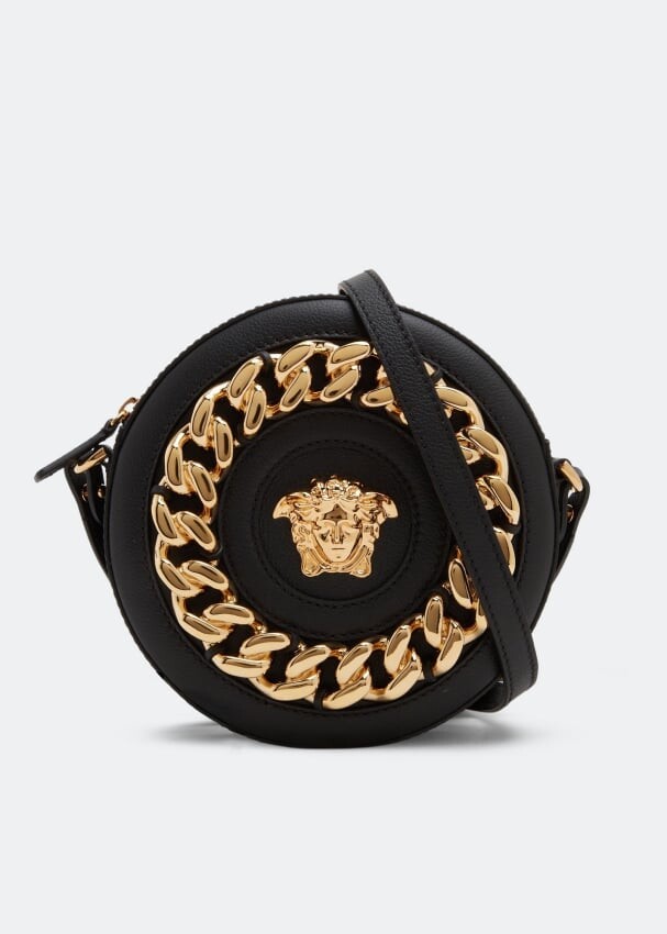 

Сумка кросс-боди VERSACE La Medusa round camera bag, черный