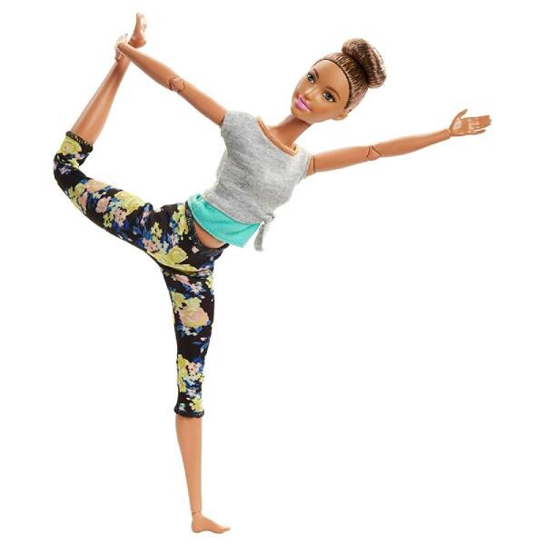 

Кукла Barbie Made To Move Doll Brunette Updo