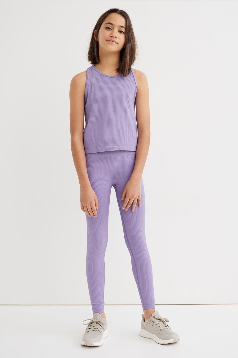 

Бесшовный тренировочный костюм H&M