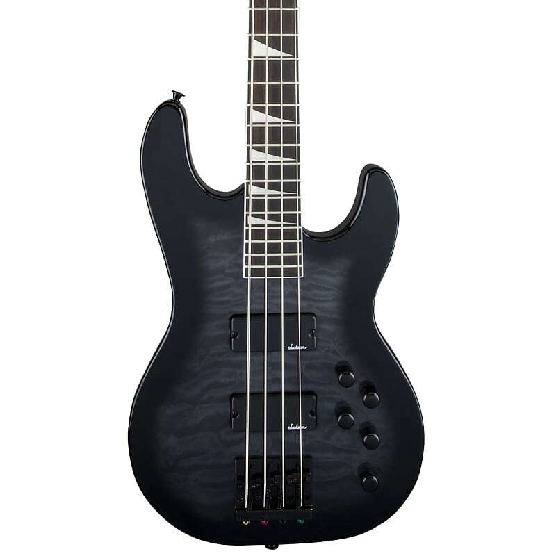 

Концертный бас-гитара Jackson серии JS JS3Q, - прозрачный черный взрыв JS Series Concert Bass JS3Q, -