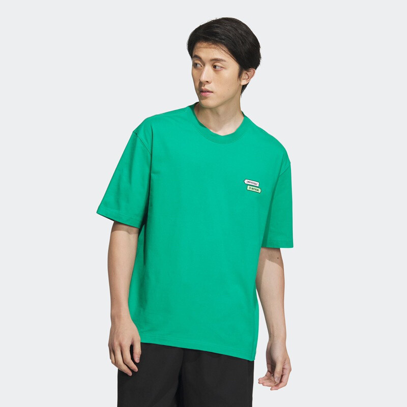

Футболка Adidas Seebin Graphic Embroidery, зеленый