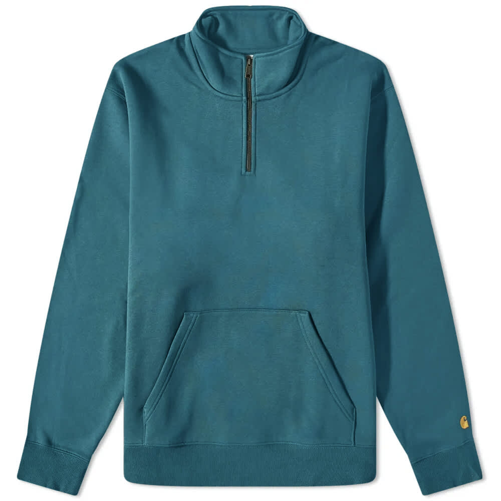 

Толстовка Carhartt WIP Chase Neck Zip Sweat, Синий