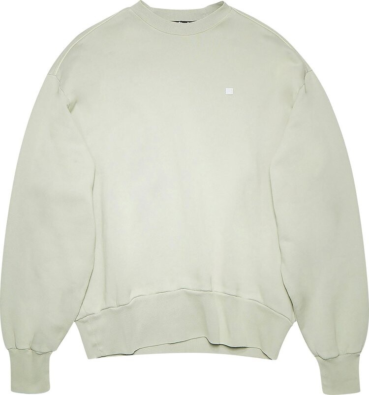 

Толстовка Acne Studios Relaxed Sweatshirt 'Dusty Green', зеленый