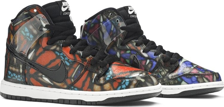 Is there a difference between the nike dunks high stained clearance glass