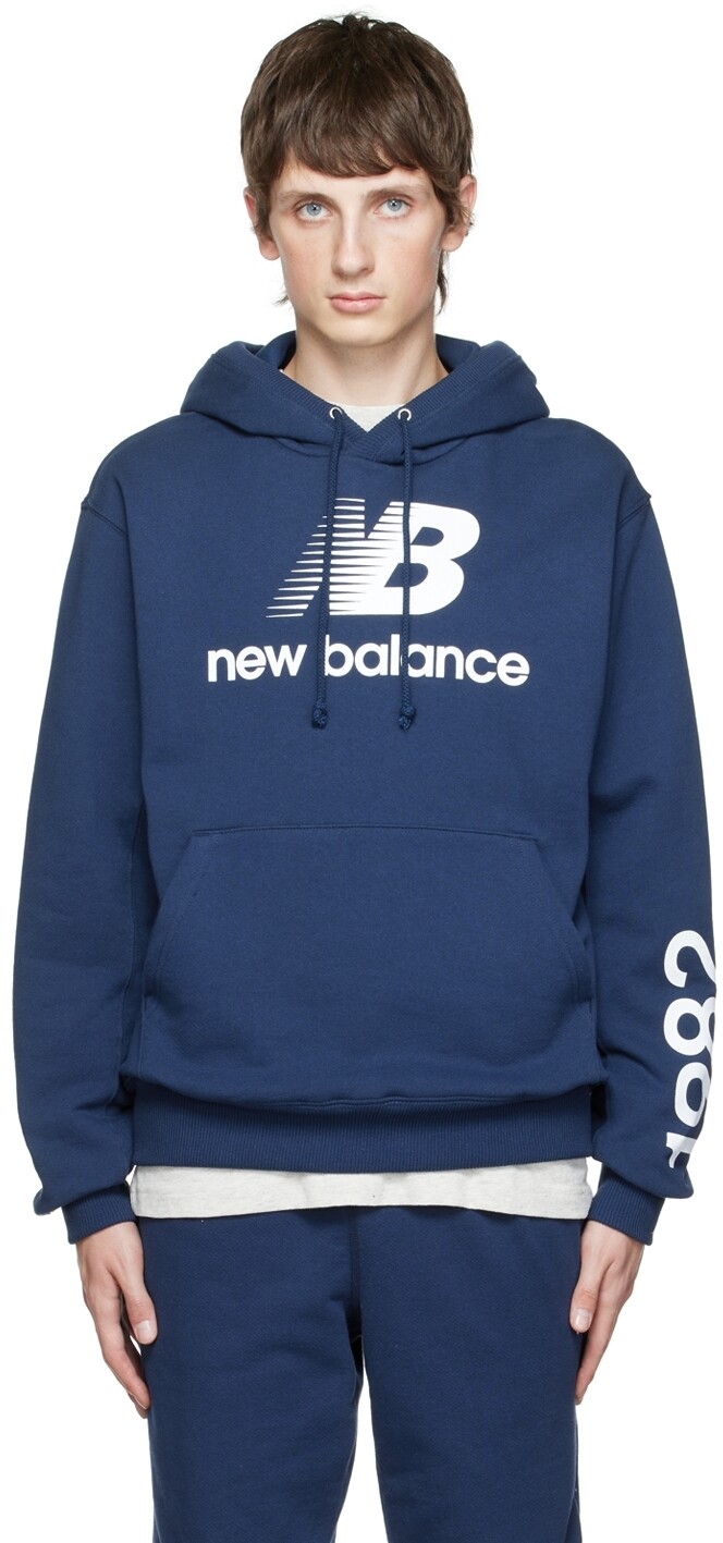 

Синий Худи Made In USA Heritage New Balance