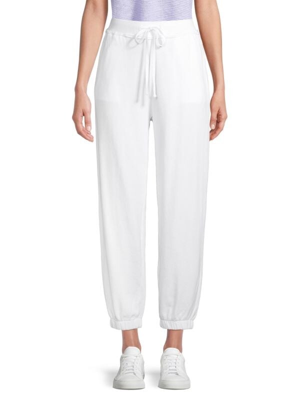 

Джоггеры Eileen Fisher с фонарями, белый