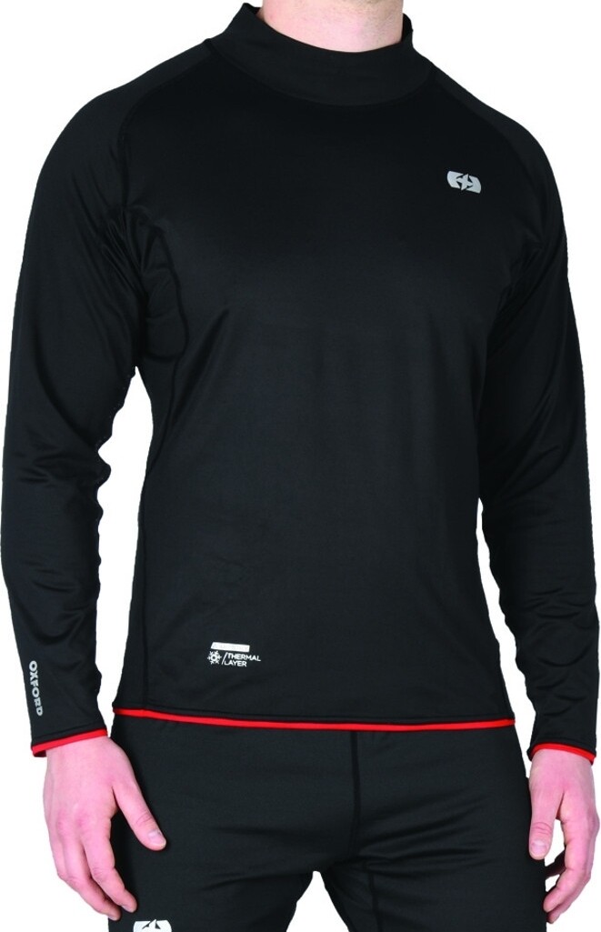 

Рубашка мотоциклетная Oxford WarmDry High Neck, черный
