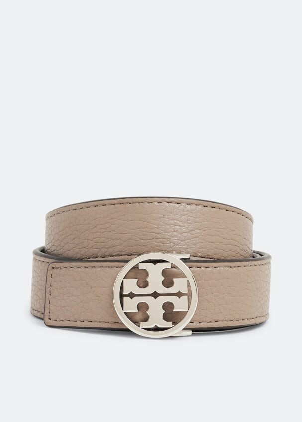 

Ремень TORY BURCH Miller reversible belt, серый