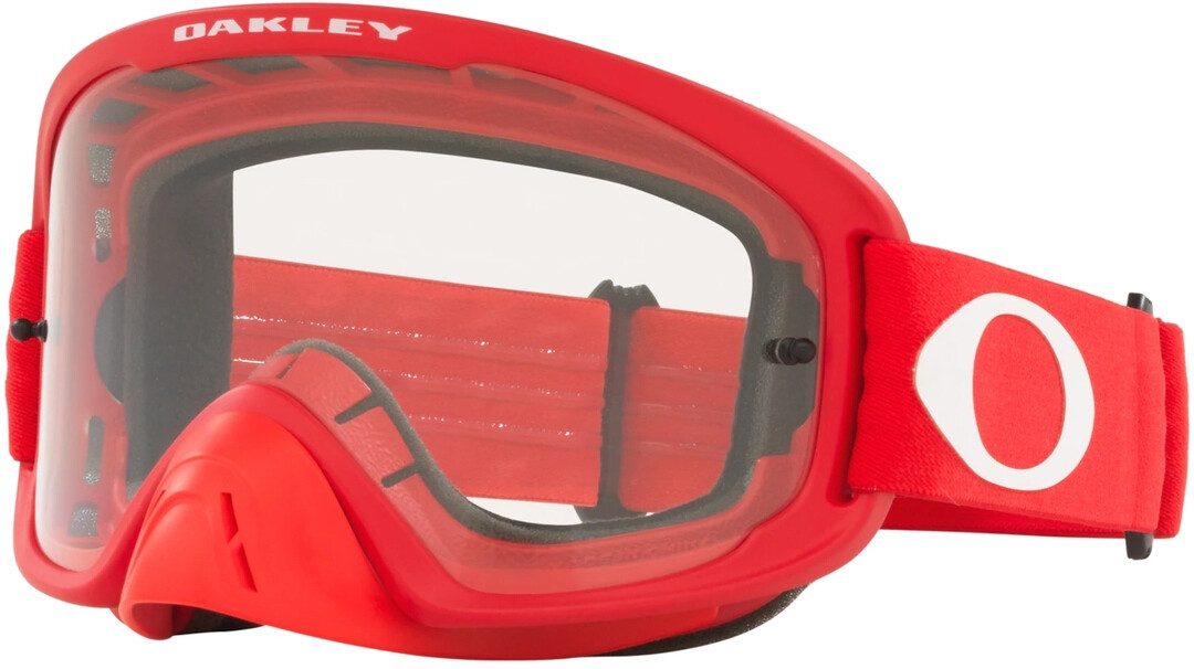 

Очки Oakley O Frame 2.0 Pro Clear для мотокросса, красный/белый