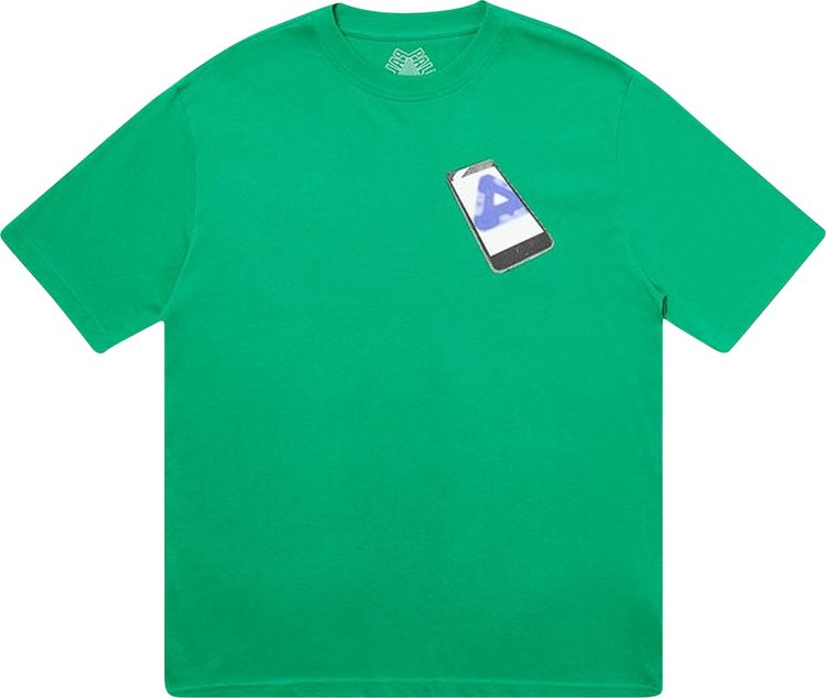 Футболка Palace Tri-Phone T-Shirt 'Green', зеленый