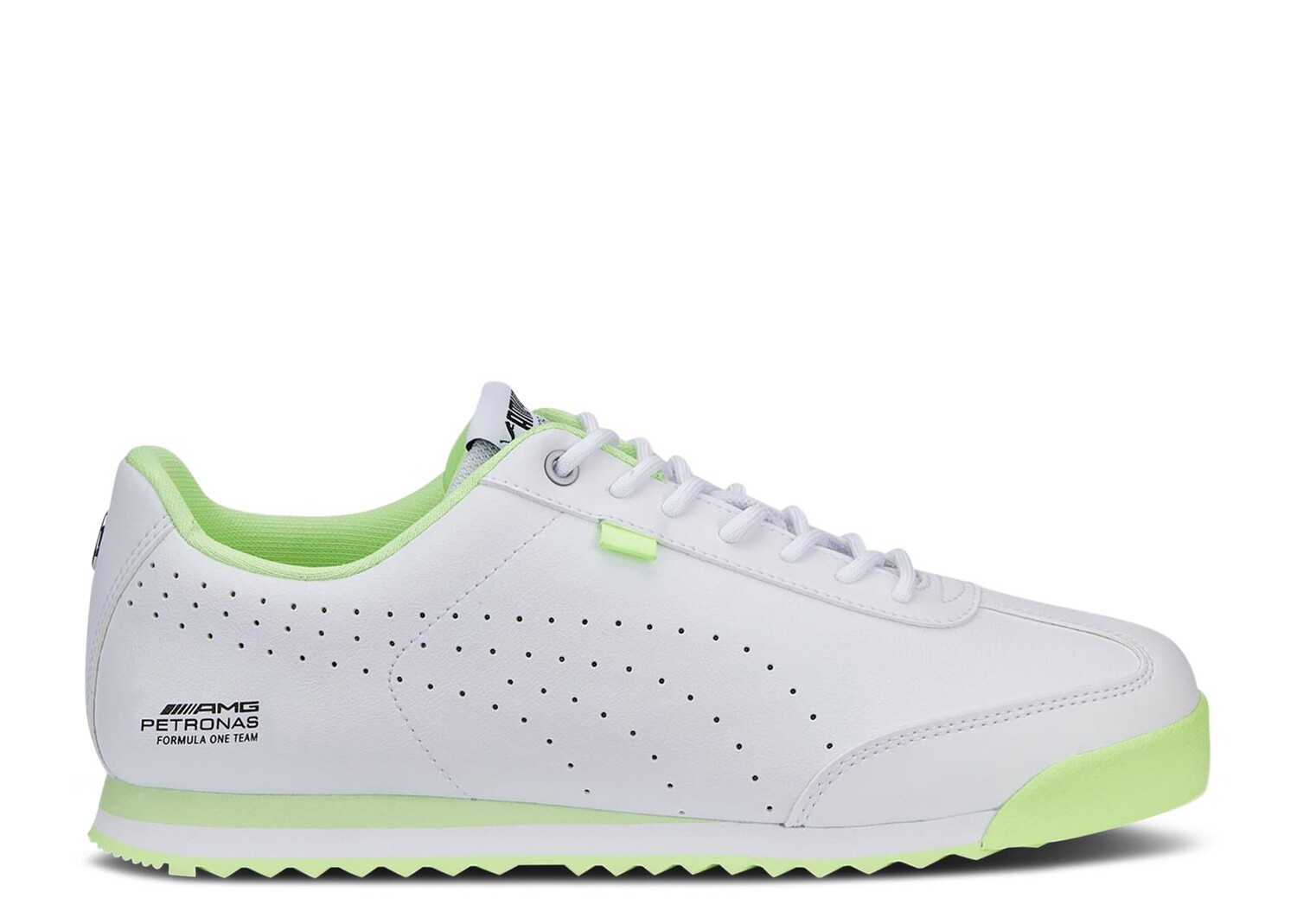 

Кроссовки Puma Mercedes-Amg Petronas F1 X Roma Via 'White Fizzy Apple', белый
