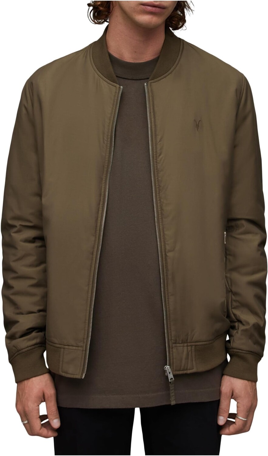 

Куртка Withrow Bomber AllSaints, цвет Regiment Brown