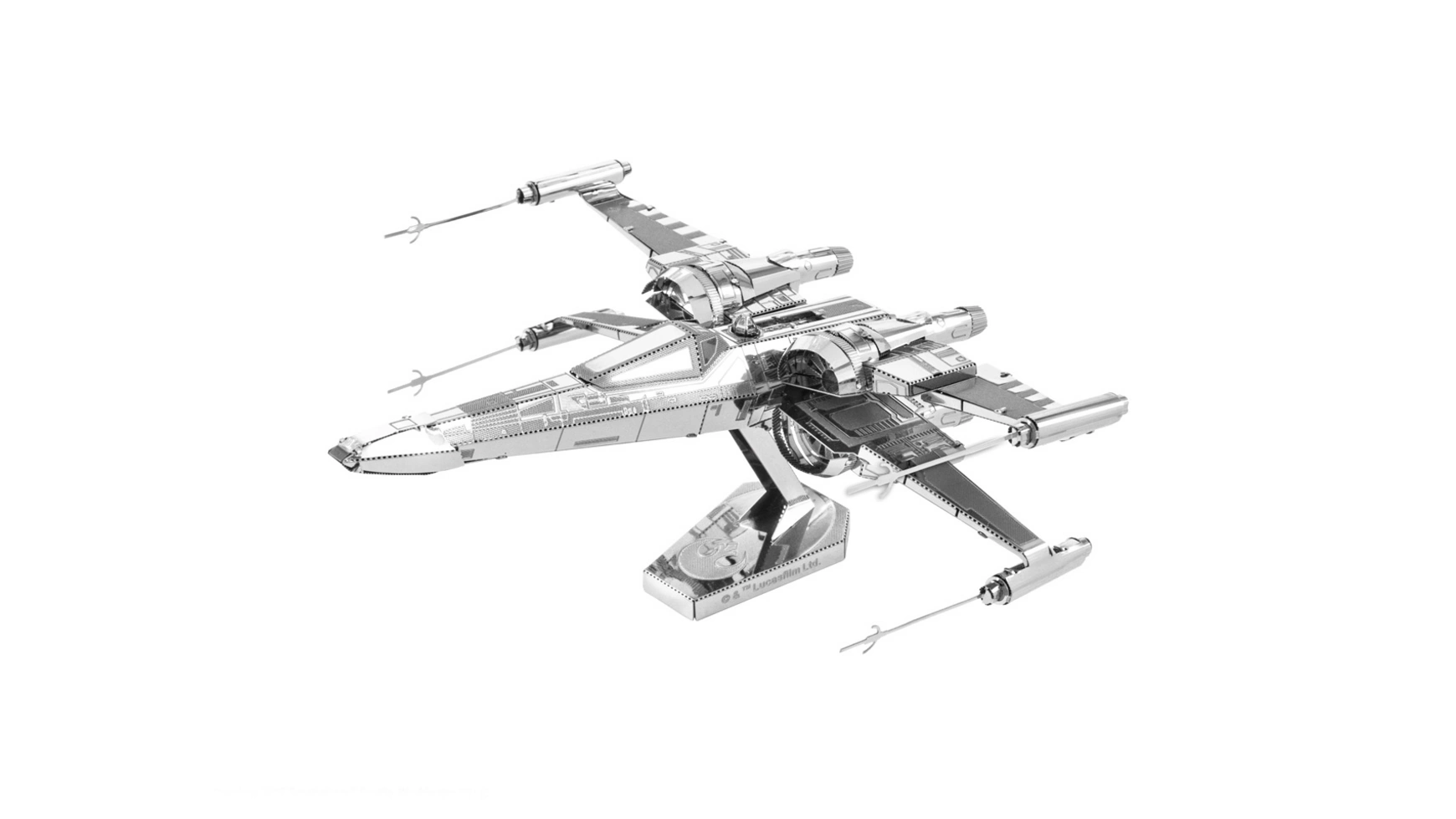 Metal Earth истребитель X-Wing По Дэмерона лучшие звездолеты галактики с мини фигуркой по дэмерона