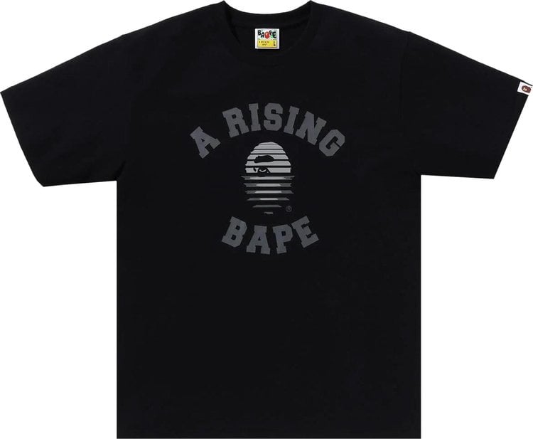 

Футболка BAPE A Rising 'Black', черный