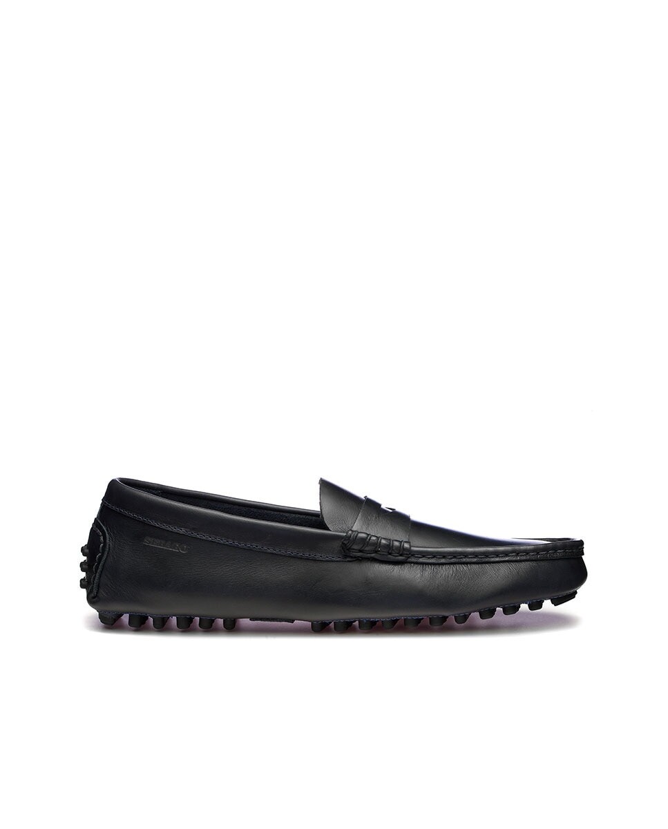 

Мужские синие кожаные драйверы Sebago, синий