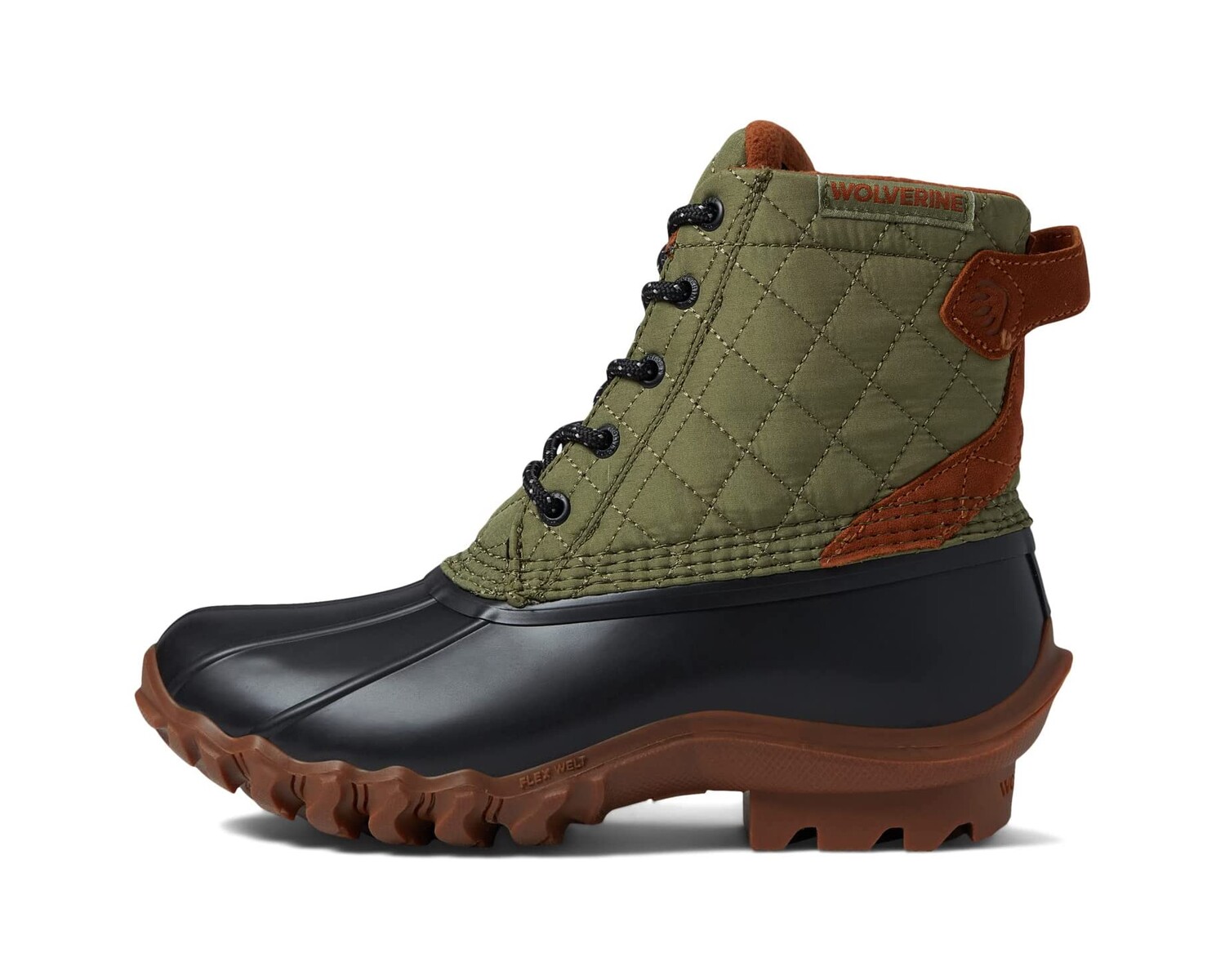 

Ботинки Torrent Quilted Wolverine Heritage, зеленый
