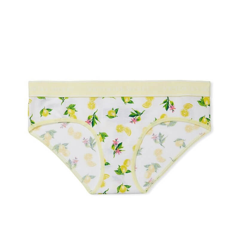 

Трусики-хипхаггеры Victoria's Secret Logo Cotton, белый/мультиколор