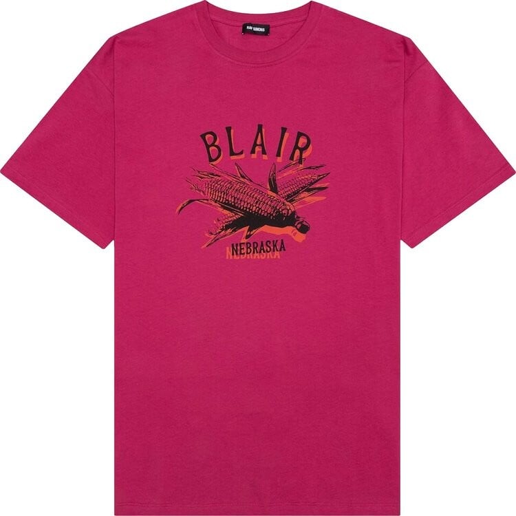 

Футболка Raf Simons Blair Nebraska T-Shirt 'Pink', розовый