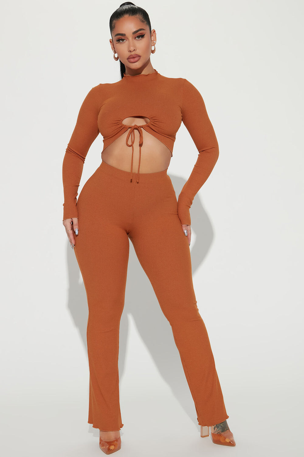 

Брюки Fashion Nova ST3307FN, кэмел