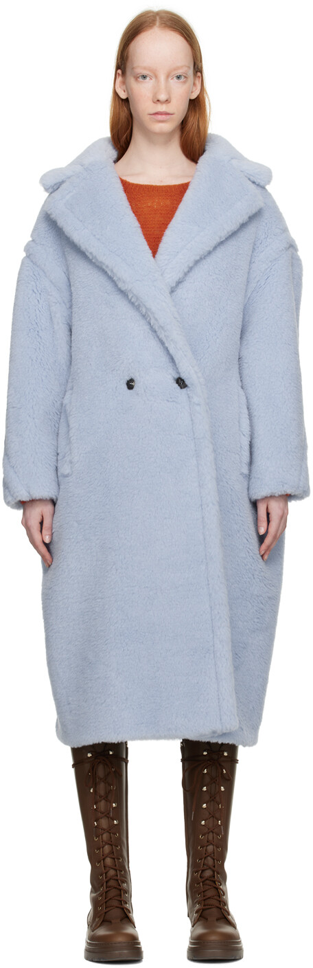 

Синее пальто Тедгёрл Max Mara, Синий