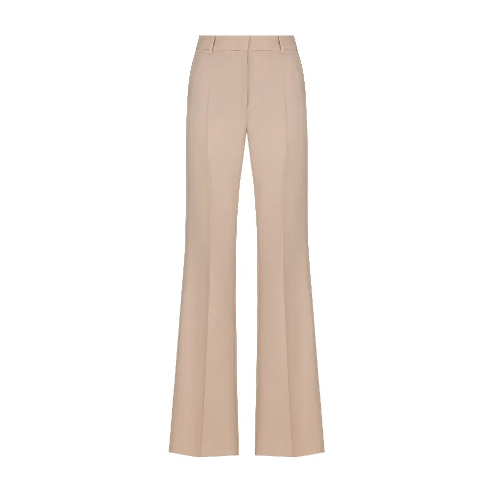 

Брюки клеш Valentino Wool, бежевый