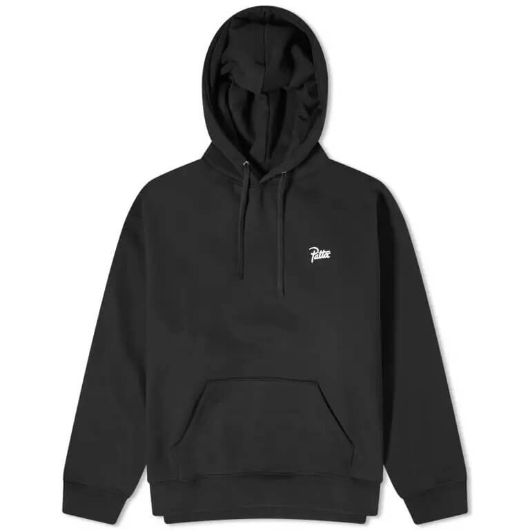 Толстовка Patta Fovever And Always Boxy, черный толстовка some like it hot boxy hooded patta черный