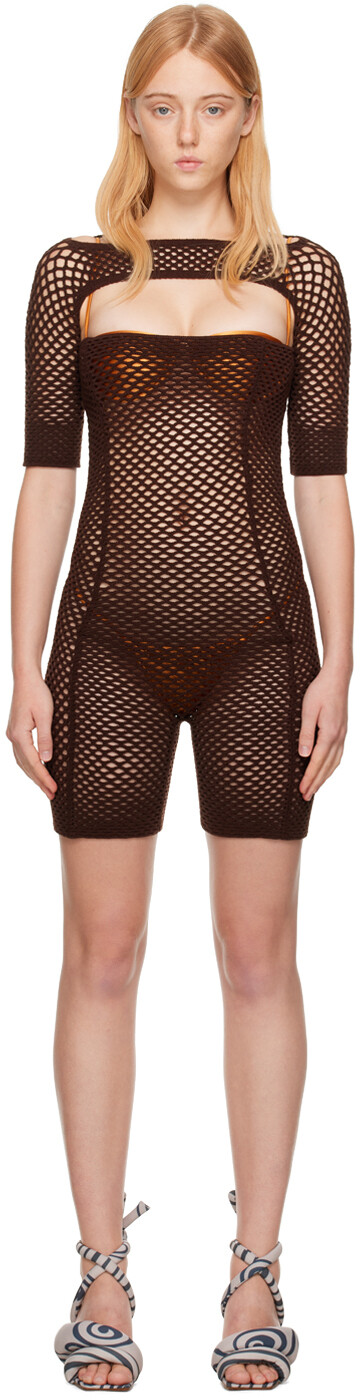 

Эксклюзивный коричневый комбинезон SSENSE Isa Boulder