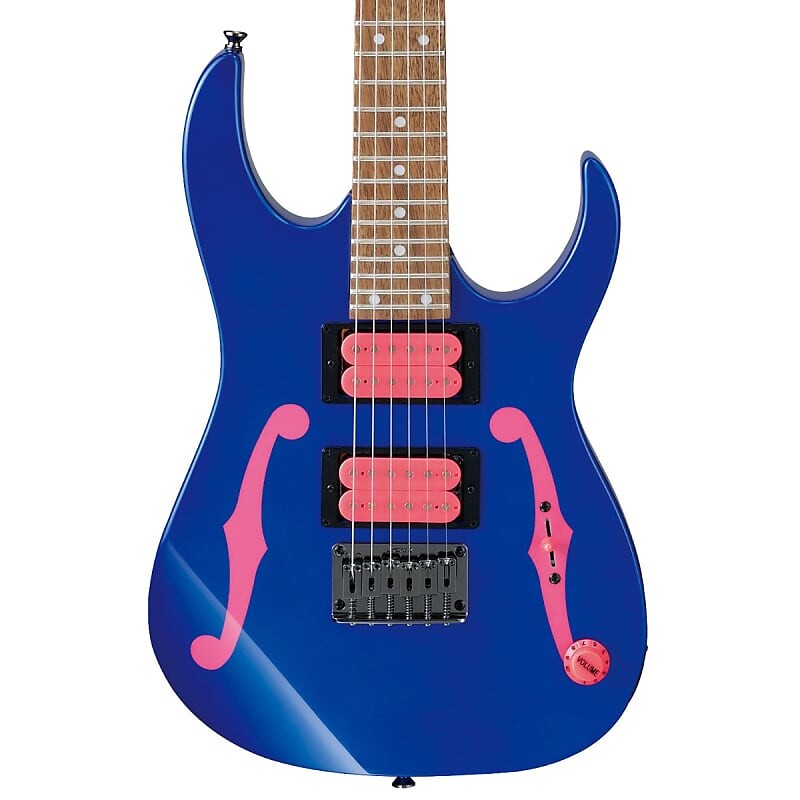 

Электрогитара Ibanez PGMM11 Mikro, цвет синий драгоценный камень PGMM11 Mikro - Jewel Blue
