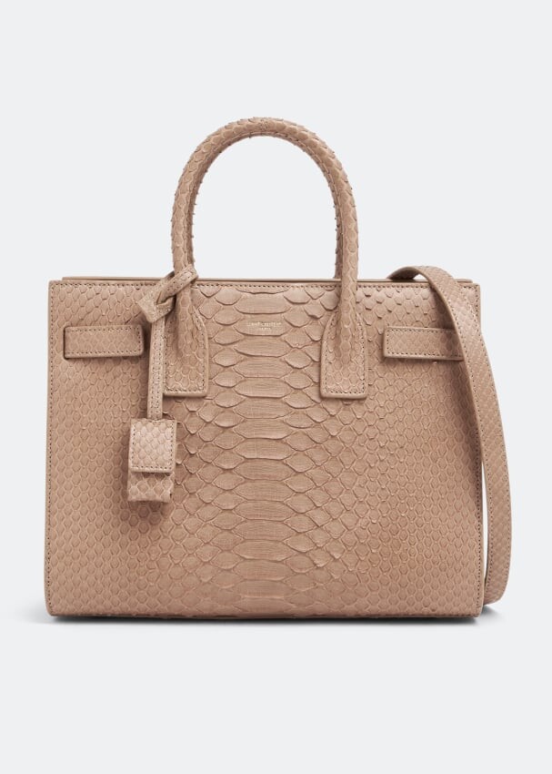 

Сумка SAINT LAURENT Baby Sac De Jour bag, бежевый