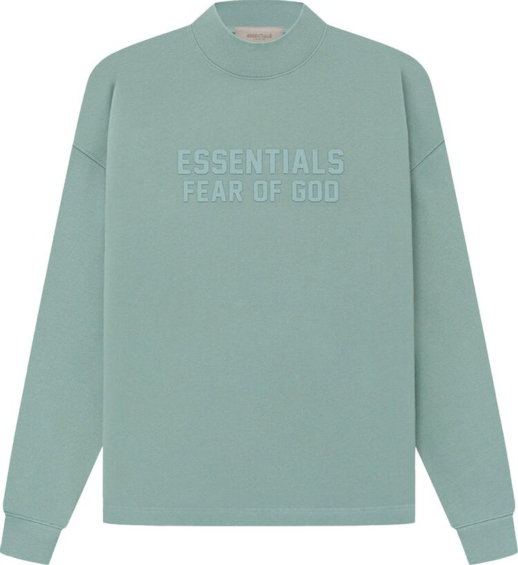 

Толстовка Fear of God Essentials Relaxed Crewneck 'Sycamore', зеленый