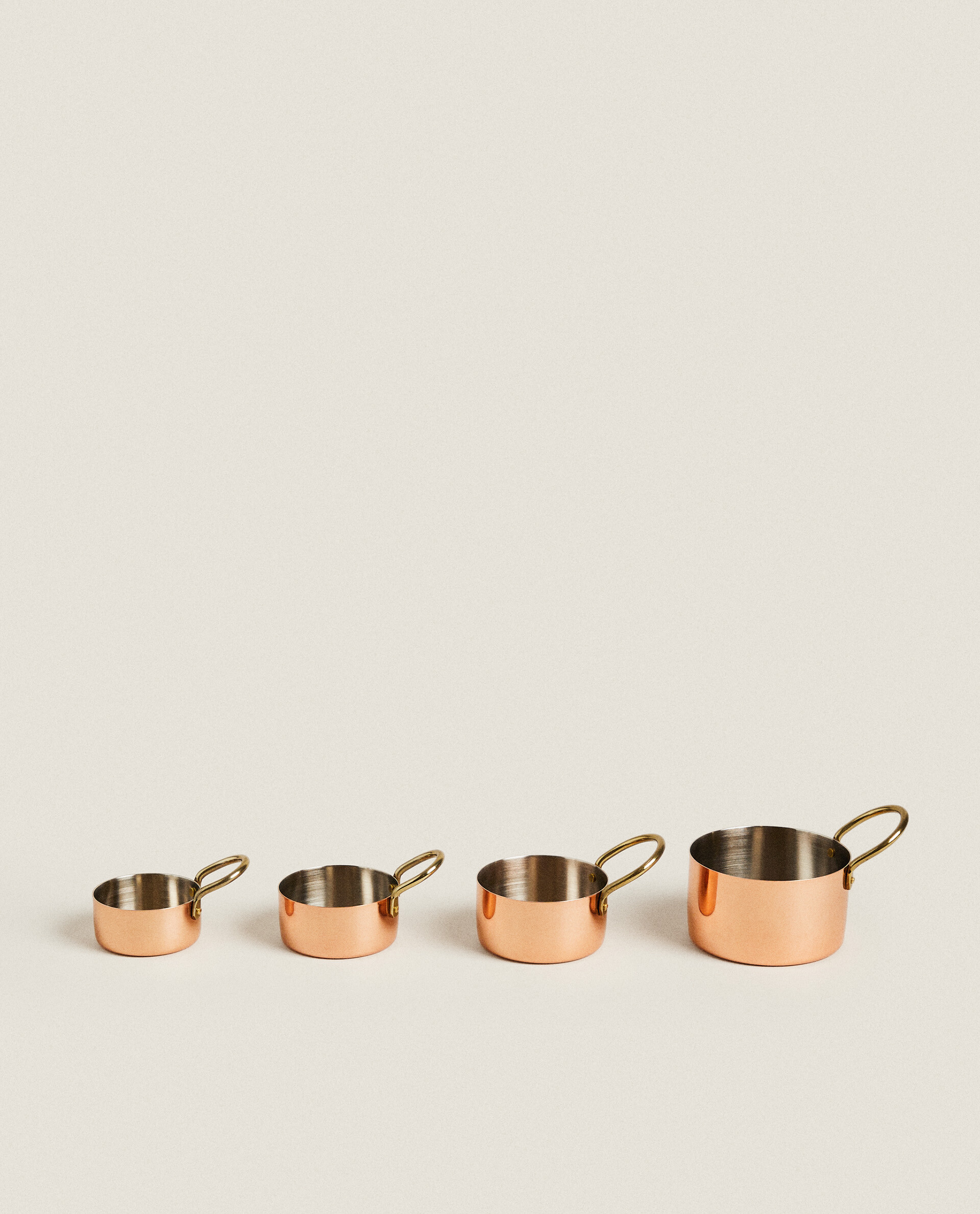 Набор кухонных мерных стаканчиков Zara Home, серебрянный набор мерных чашек ownland 4 предмета