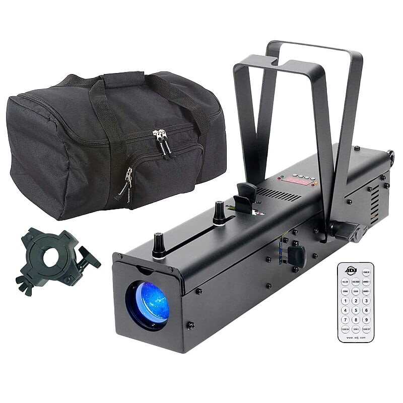 

Американский DJ Ikon Profile High Output GOBO Projector с O-образным зажимом и футляром American DJ American DJ Ikon Profile High Output GOBO Projector with O-Clamp and Case