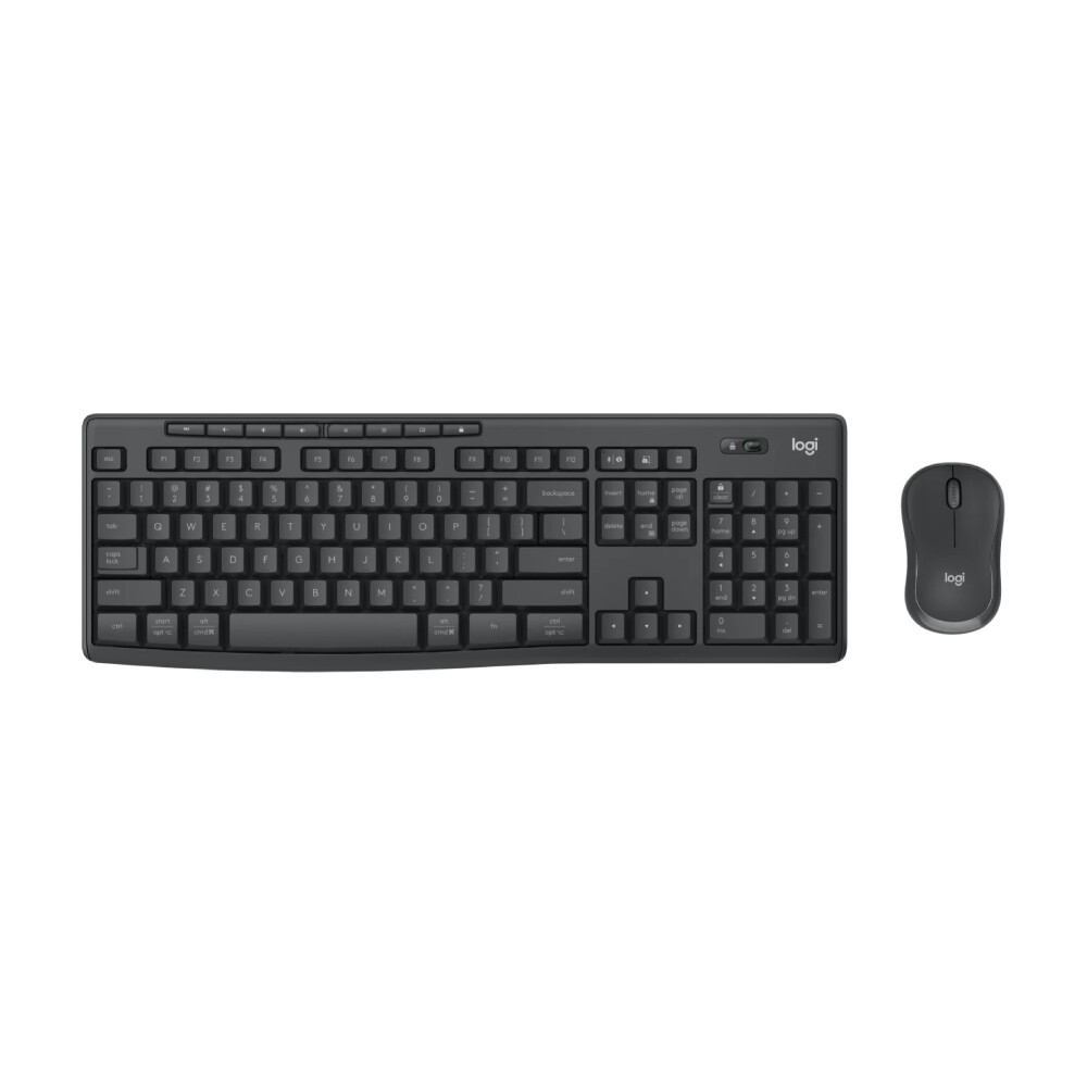 

Комплект периферии Logitech MK370 (клавиатура + мышь), черный